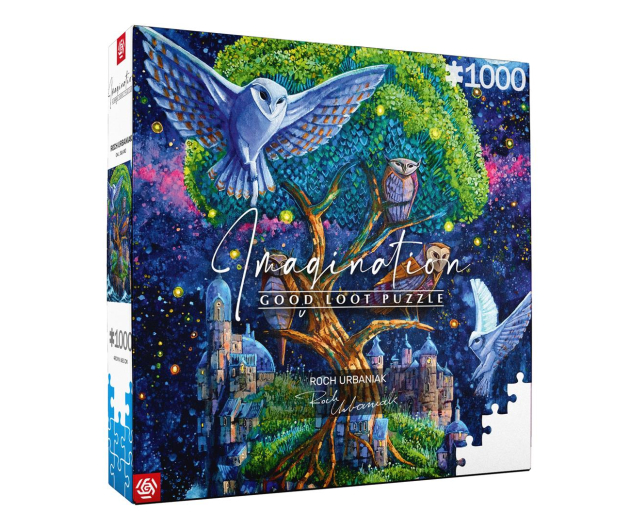 CENEGA Roch Urbaniak Wyspa Sów Puzzles 1000 - 1133205 - zdjęcie